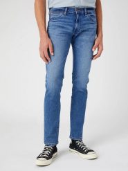 Wrangler Dżinsy "Bryson" - Slim fit - w kolorze niebieskim rozmiar: W30/L34. Niebieskie jeansy Wrangler, l. Za 173.99 zł.