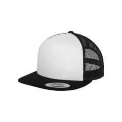 Czapka Flexfit Classique Plat. Białe czapki z daszkiem FLEXFIT, bez wzorów, z bawełny. Za 53.05 zł.