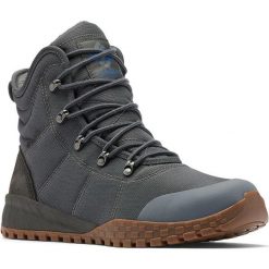 Buty Sneakersy Męskie Columbia Fairbanks Waterproof. Szare buty sportowe casual Columbia, bez wzorów, bez zapięcia. W wyprzedaży za 500.20 zł.