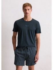 Marc O´Polo Piżama w kolorze granatowym rozmiar: S. Niebieskie piżamy s, bez wzorów, z bawełny, bez ramiączek. Za 110.29 zł.