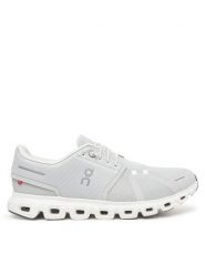 On Sneakersy Cloud 6 3MF10070070 Biały. Białe buty sportowe casual On, bez wzorów, z materiału, bez zapięcia. Za 769.99 zł.