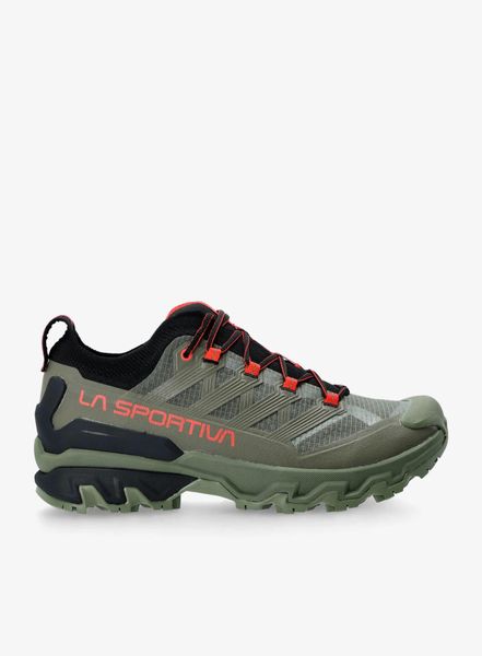 Buty trekkingowe La Sportiva Ultra Raptor 3. Zielone buty turystyczne La Sportiva, bez wzorów, z gumy, bez zapięcia, trekkingowe. Za 820.00 zł.