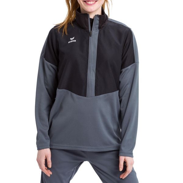 Bluza zapinana na zamek Erima Worker Squad. Czarne bluzy Erima, m, bez wzorów, bez kaptura. W wyprzedaży za 151.40 zł.