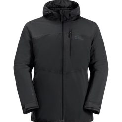 Kurtka męska Jack Wolfskin 1115271_6000 czarna r. S. Czarne kurtki Jack Wolfskin, m, bez wzorów, bez kaptura. Za 899.00 zł.