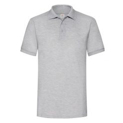 Męska Koszulka Polo O Gramaturze 65/35. Zielone koszulki polo Fruit of the Loom, m, bez wzorów, bez kołnierzyka, bez ramiączek. Za 76.99 zł.