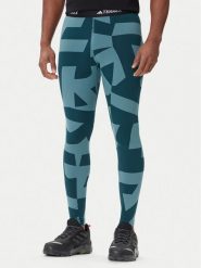 Adidas Bielizna termoaktywna dolna Multi Synthetic Base Layer JP2757 Zielony Slim Fit. Zielona bielizna termoaktywna Adidas, m, bez wzorów, z syntetyku, bez ramiączek, outdoorowe. Za 199.99 zł.