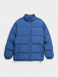Outhorn Kurtka zimowa OTHAW23TDJAM261 Niebieski Regular Fit. Niebieskie kurtki Outhorn, na zimę, m, bez wzorów, z syntetyku, bez kaptura. Za 199.99 zł.