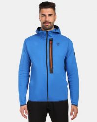 Bluza bawełniana z kapturem do aktywnego stylu Kilpi OKAMPOS-M. Niebieskie bluzy z kapturem Kilpi, m, bez wzorów, z bawełny, z kapturem. Za 153.53 zł.