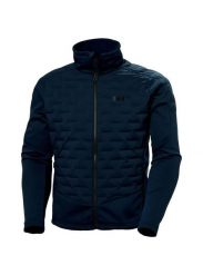 Kurtka hybrydowa męska Helly Hansen HP Hybrid Stretch Insulator. Niebieskie kurtki Helly Hansen, l, bez wzorów, z elastanu, bez kaptura. Za 732.50 zł.