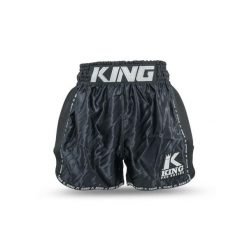 Szorty do boksu tajskiego King Pro Boxing Bangkok 1. Czarne szorty KING PRO BOXING, bez wzorów, sportowe. Za 273.50 zł.