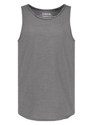 Sublevel Top w kolorze szarym rozmiar: L. Szare bezrękawniki Sublevel, l, bez wzorów, z bawełny, bez kołnierzyka, bez ramiączek. Za 43.99 zł.