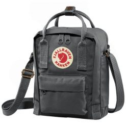 Saszetka Fjallraven Kanken Sling - graphite. Szare torby na ramię Fjällräven, bez wzorów, na ramię, bez dodatków. Za 291.49 zł.