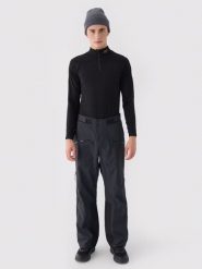 4F Spodnie trekkingowe w kolorze czarnym rozmiar: M. Czarne odzież kompresyjna 4F, m, bez wzorów, z materiału, outdoorowe. Za 610.62 zł.