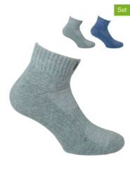 Norfolk Skarpety trekkingowe (2 pary) "Fred" w kolorze błękitno-niebieskim rozmiar: 39-42. Niebieskie skarpety Norfolk, bez wzorów, z materiału. Za 26.99 zł.