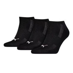 Skarpety Treningowe Unisex Dla Dorosłych 907942 (zestaw 3 Sztuk). Czarne skarpety Puma, bez wzorów. Za 73.99 zł.