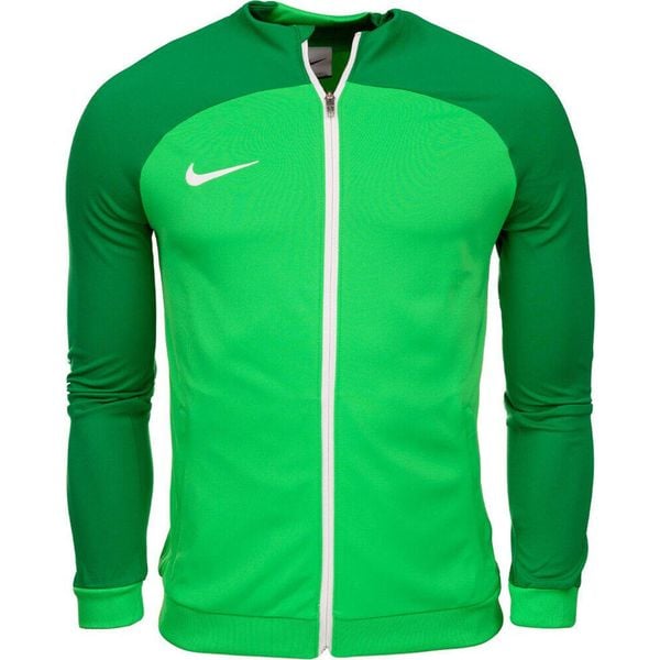 Bluza sportowa męska Nike NK Dri-FIT Academy Pro Trk JKT K. Zielone bluzy bez kaptura Nike, l, bez wzorów, bez kaptura. Za 183.26 zł.