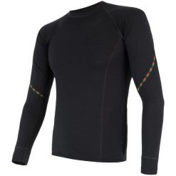 Sensor Koszulka Termoaktywna Z Długim Rękawem Merino Air M Black M. Bielizna termoaktywna marki Sensor. W wyprzedaży za 199.00 zł.