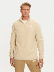 The North Face Polar Glacier NF0A855W Beżowy Regular Fit. Brązowe bluzy z polaru The North Face, m, bez wzorów, z polaru, bez kaptura. Za 279.99 zł.