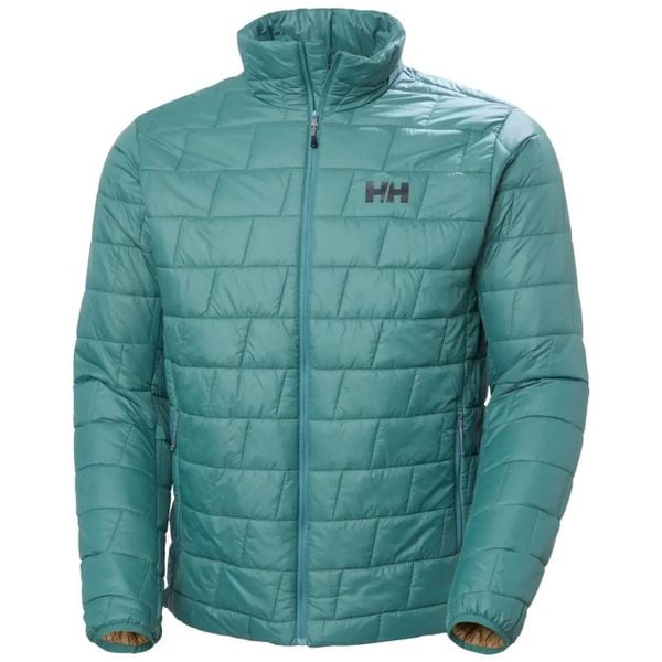 Kurtka puchowa Helly Hansen Lifaloft. Zielone kurtki Helly Hansen, xl, bez wzorów, z materiału, bez kaptura. Za 791.00 zł.
