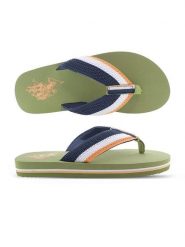 U.S. Polo Assn. Japonki w kolorze khaki ze wzorem rozmiar: 42. Brązowe japonki U.S. Polo Assn., bez wzorów. Za 86.99 zł.