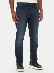 HUGO Jeansy HUGO 634 50561474 Granatowy Tapered Fit. Niebieskie jeansy Hugo, m. Za 449.99 zł.