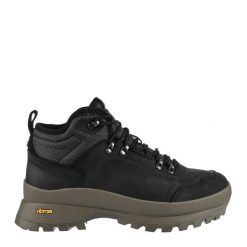 Buty trekkingowe męskie COOPER JET skóra wodoodporne. Czarne buty turystyczne Colmar, bez wzorów, z gumy, za kostkę, bez zapięcia, outdoorowe. Za 1,099.99 zł.