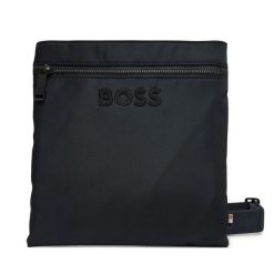 Saszetka BOSS. Niebieskie saszetki i nerki Boss, bez wzorów. Za 379.99 zł.