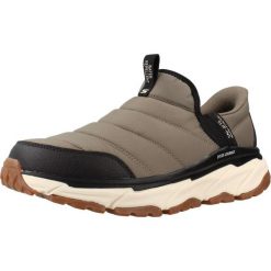 Buty SKECHERS 237418S Zielony. Zielone buty turystyczne Skechers, bez wzorów, z tkaniny, bez zapięcia, na fitness i siłownię. Za 379.99 zł.