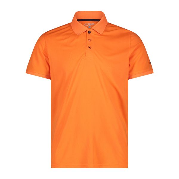 Polo CMP. Brązowe koszulki polo CMP, m, bez wzorów, bez kołnierzyka, bez ramiączek. W wyprzedaży za 54.99 zł.