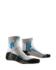 Skarpety biegowe X-SOCKS RUN SPEED TWO 4.0. Szare skarpety X-Socks, bez wzorów, z materiału. Za 55.00 zł.