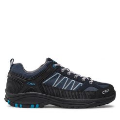 Trekkingi CMP. Niebieskie buty trekkingowe CMP, bez wzorów, bez zapięcia. Za 229.99 zł.