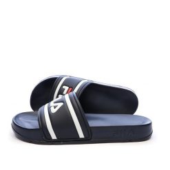 Klapki Fila Model Morro Bay Kolor Niebieski. Niebieskie klapki Fila, z materiału. Za 89.00 zł.