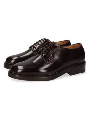 MELVIN & HAMILTON Skórzane trzewiki "Grant 1" w kolorze brązowym rozmiar: 41. Brązowe botki sznurowane Melvin & Hamilton, bez wzorów, bez obcasa, bez zapięcia. Za 404.99 zł.