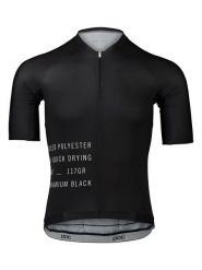 POC Koszulka kolarska "Pristine Print" w kolorze czarnym rozmiar: L. Czarne t-shirty sportowe POC, bez wzorów, z materiału, bez ramiączek, rowerowe. Za 221.15 zł.