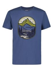 Icepeak Koszulka "Millington" w kolorze granatowym rozmiar: L. Niebieskie bezrękawniki Icepeak, l, bez wzorów, z bawełny, bez kołnierzyka, bez ramiączek. Za 61.46 zł.