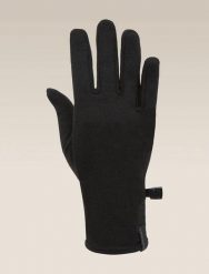 ICEBREAKER Rękawiczki Quantum Gloves Black-S. Czarne rękawiczki Icebreaker, bez wzorów, z dzianiny. Za 237.05 zł.