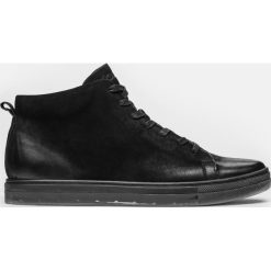 Czarne sneakersy męskie. Buty sportowe casual marki Kazar. Za 499.00 zł.