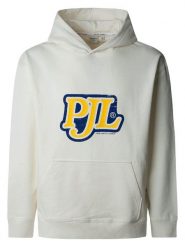Pepe Jeans Bluza w kolorze białym rozmiar: L. Białe bluzy z kapturem Pepe Jeans, l, bez wzorów, z jeansu, z kapturem. Za 219.60 zł.