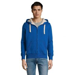 Kurtka Dla Dorosłych Unisex Sherpa Zapinana Na Zamek Błyskawiczny. Niebieskie kurtki SOL'S, s, bez wzorów, bez kaptura. Za 263.99 zł.