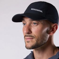 Czapka z daszkiem Rossignol Active. Czarne czapki z daszkiem Rossignol, bez wzorów. Za 159.99 zł.