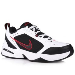 Buty męskie sportowe Nike MONARCH IV 415445 101. Białe buty sportowe casual Nike, bez wzorów, bez zapięcia. W wyprzedaży za 319.00 zł.