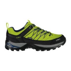 Niskie buty trekkingowe CMP Rigel waterprof. Szare buty turystyczne CMP, bez wzorów, z meshu, bez zapięcia, trekkingowe. Za 429.99 zł.