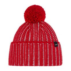 Czapka Eisbar Ronda Pompon MÜ. Czerwone czapki zimowe Eisbar, bez wzorów, z wełny. W wyprzedaży za 215.54 zł.