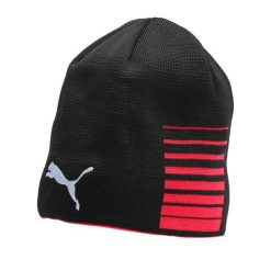 Czapka Dwustronna Liga. Czarne czapki zimowe Puma, bez wzorów. Za 107.99 zł.