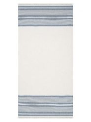 Egeria Chusta hammam "Pestemal" w kolorze kremowo-niebieskim rozmiar: 80x180 cm. Brązowe szaliki Egeria, bez wzorów, z bawełny. Za 26.99 zł.