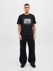 Jack & Jones Koszulka w kolorze czarnym rozmiar: M. Czarne bezrękawniki Jack & Jones, m, bez wzorów, z bawełny, bez kołnierzyka, bez ramiączek. Za 57.47 zł.