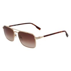 Okulary przeciwsłoneczne Męskie LACOSTE L264S-710 Złoty. Żółte okulary przeciwsłoneczne LACOSTE. Za 518.90 zł.
