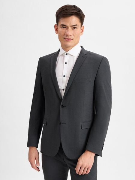 Finshley & Harding spodnie garniturowe - Steven Mężczyźni Modern Fit szary, 24. Szare garnitury Finshley & Harding, do pracy, m, bez wzorów, z wełny. Za 899.95 zł.