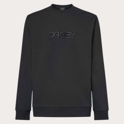Oakley Bluza Embroidered B1B Crew Foa405445-02E. Czarne bluzy Oakley, m, bez wzorów, bez kaptura. Za 274.25 zł.