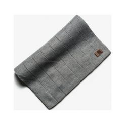 Timberland Szalik Rib Scarf With Logo Patch , szary, rozmiar ONE SIZE. Szare szaliki Timberland, z aplikacjami, z materiału. W wyprzedaży za 129.99 zł.